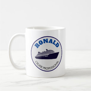 Caneca De Café Profissional de Cruzeiro Engraçado