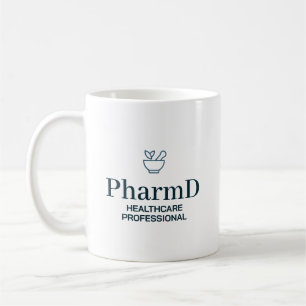 Caneca De Café Profissional de Saúde PharmD