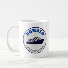 Caneca de café profissional masculina com nome pre