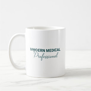 Caneca De Café Profissional Médico Moderno