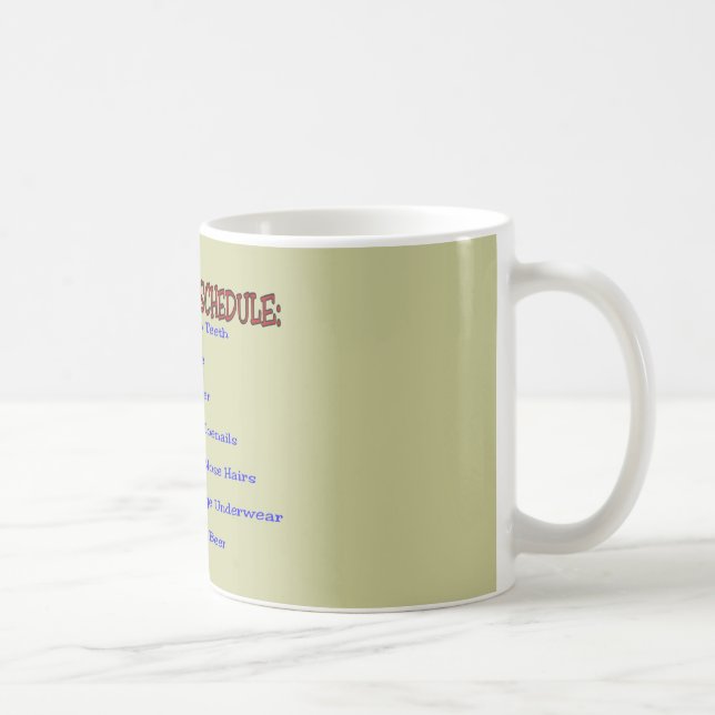 Caneca De Café Programação da aposentadoria - presentes (Direita)
