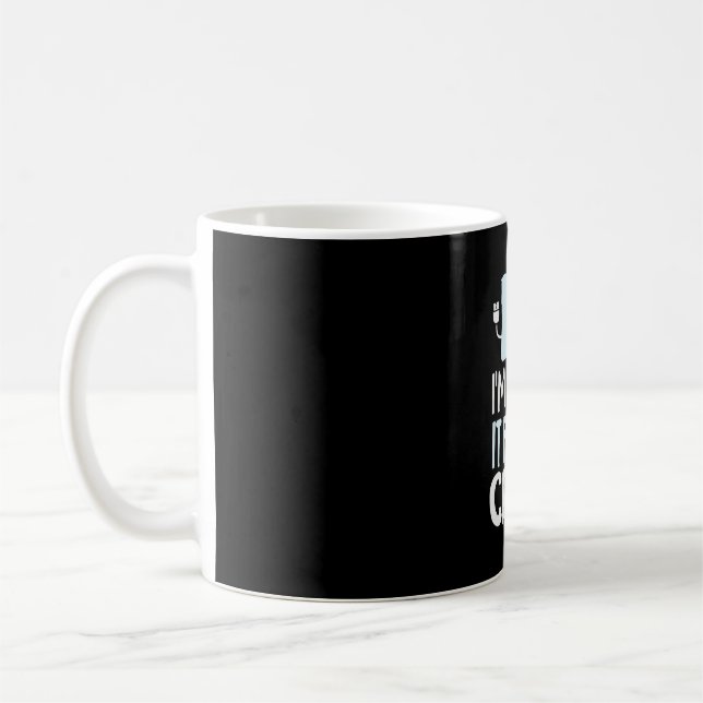 Caneca De Café Programador Apenas Para O Cache (Esquerda)