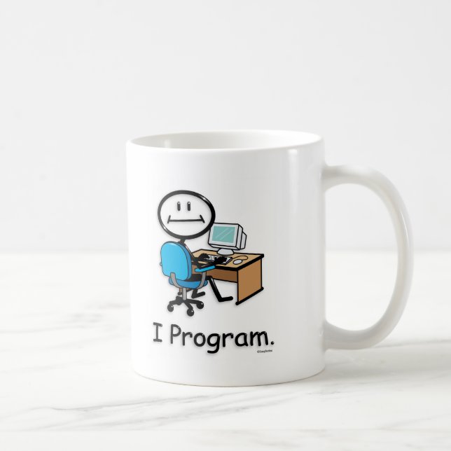 Caneca De Café Programador de computador (Direita)