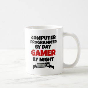 Caneca De Café Programador de Computador por Jogador do Dia pela 