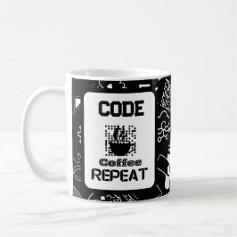 Caneca De Café programador de engenheiros de computador codificad