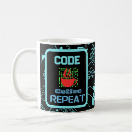 Caneca De Café programador de engenheiros de computador codificad
