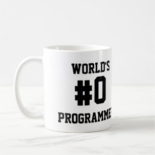 CANECA DE CAFÉ PROGRAMADOR DO #0 DO MUNDO