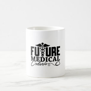 Caneca De Café Programador do Assistente de Codificação Médica Fu