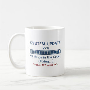 Caneca De Café Programador Engraçado Codificando