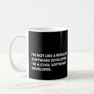Caneca De Café Programador Engraçado do desenvolvedor de software
