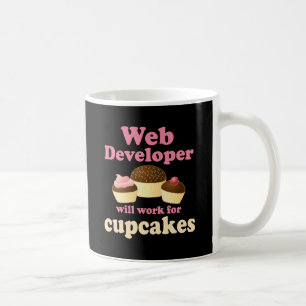 Caneca De Café Programador web engraçado