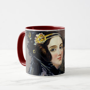 Caneca de café Programadora de Computador Ada Love