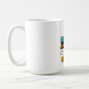 Caneca De Café Progresso acima da Perfeição, Tipografia Motivacio