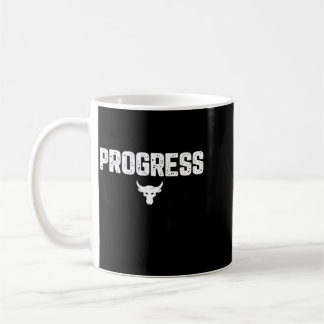 Caneca De Café Progresso Através da Dor