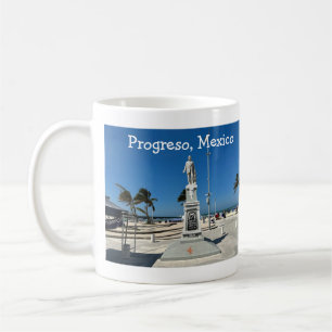 Caneca De Café Progresso, México - Clássica Mug