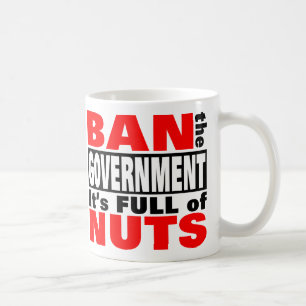 Caneca De Café Proibir o GOVERNO