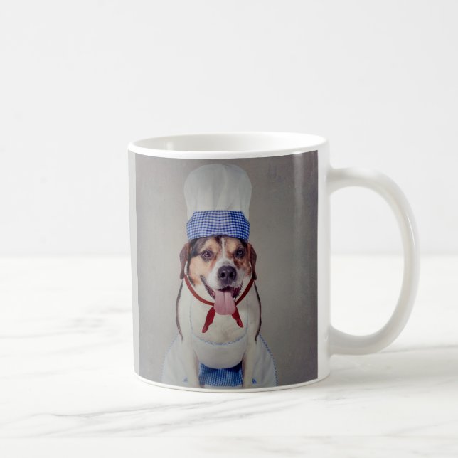 Caneca De Café Projeto de animais de estimação do abrigo - Dave (Direita)