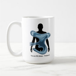 Caneca De Café Projeto de Conscientização Ecológica para Conserva