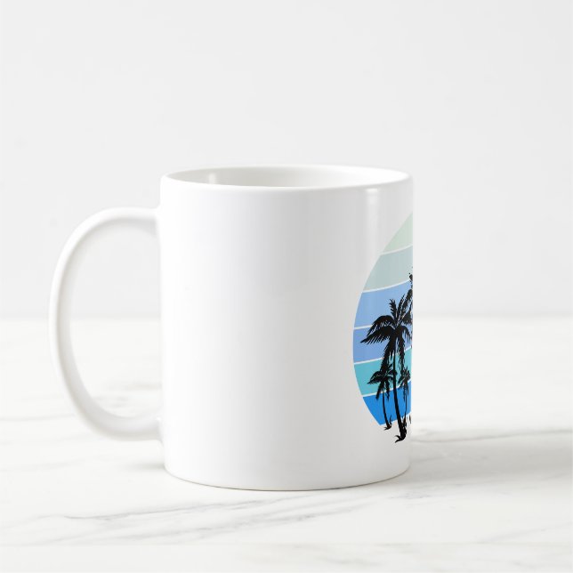 Caneca De Café Projeto de praia incrível (Esquerda)
