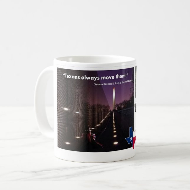 Caneca De Café Projeto do Texan (Frente Esquerda)