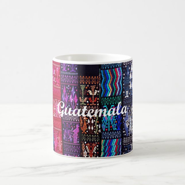 Caneca De Café Projetos guatemaltecos de matéria têxtil (Centro)