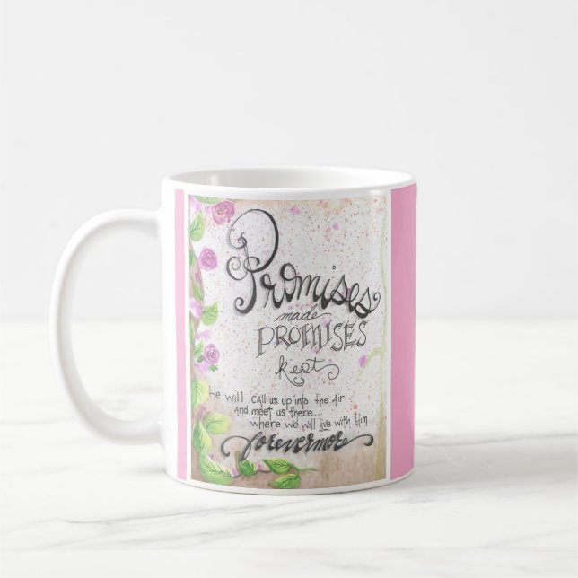 Caneca De Café Promessas (Esquerda)