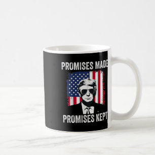 Caneca De Café Promessas Feitas Promessas Cumpridas Presidente Do