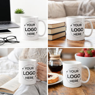 Caneca De Café Promoção da Marca do Logotipo da Empresa