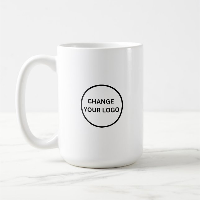 Caneca De Café Promoção de Marca Simples 15oz (Esquerda)
