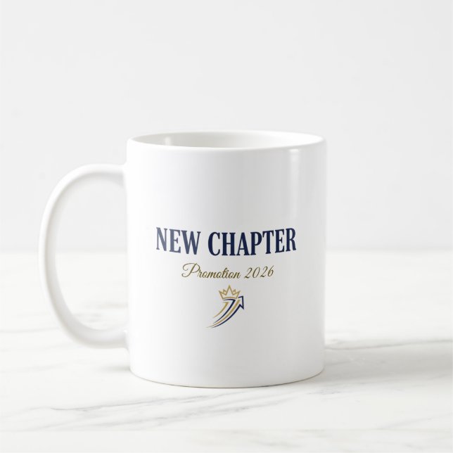 Caneca De Café Promoção de Novo Capítulo 2026 (Esquerda)