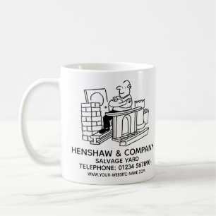 Caneca De Café Promocional de Salvamento Yard Coffee Mug