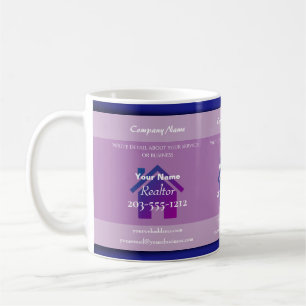 Caneca De Café Promocional Mug para Realtors - HAMbyWG