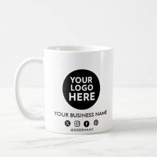 Caneca De Café Promocional Mug Personalizado Com Logotipo Para Em