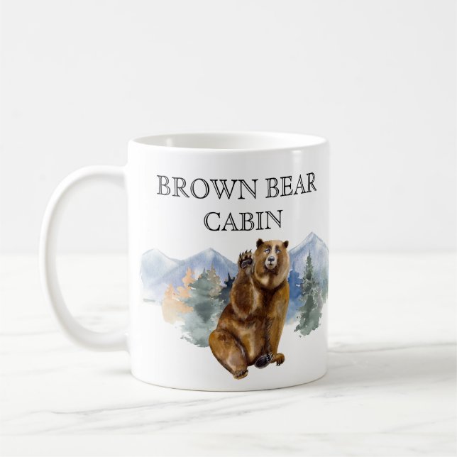 Caneca De Café Promocional Personalizado Urso de Carregamento de  (Esquerda)