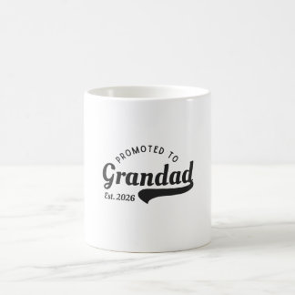 Caneca De Café Promoted to Grandad 2026