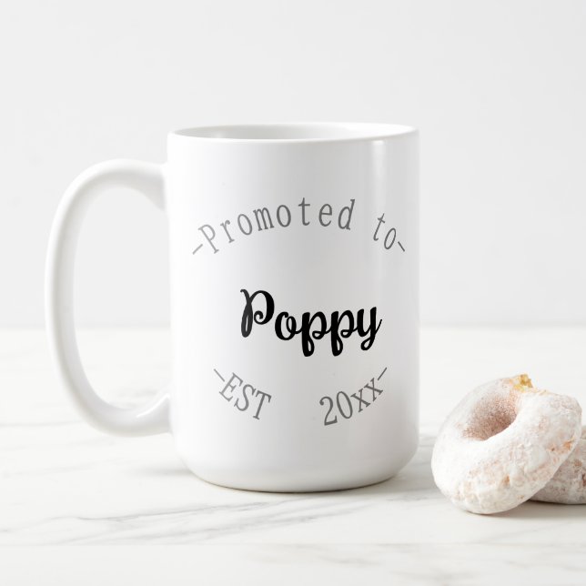 Caneca De Café Promoted to Poppy (Com Donut)