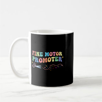 Caneca De Café Promotor Motor Fino Retro Groovy Ocupacional