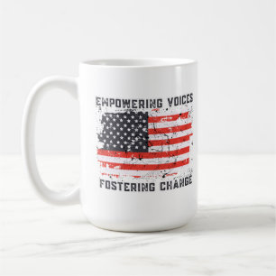 Caneca De Café Promovendo a mudança 2024 nas eleições presidencia