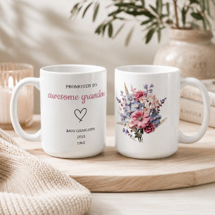 Caneca De Café Promovida a Avó Incrível Personalizada