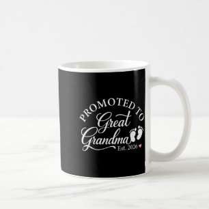 Caneca De Café Promovida a bisavó est 2026 dia das mães