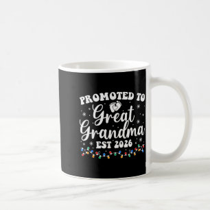 Caneca De Café Promovida a Bisavó Est 2026 Primeira Vez Nova
