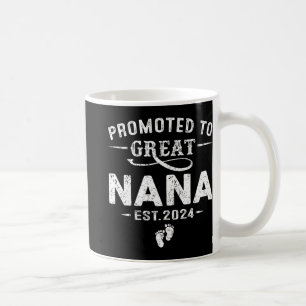 Caneca De Café Promovida a Grande Vovó 2024 Dia das Mães Primeira