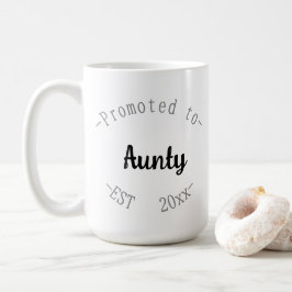 Caneca De Café Promovida a Tia