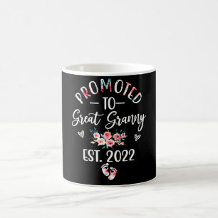 Caneca De Café Promovida Para A Excelente Vovó EST 2022