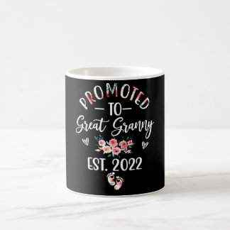 Caneca De Café Promovida Para A Excelente Vovó EST 2022