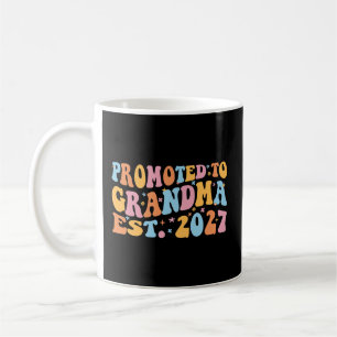 Caneca De Café Promovida Para Avó Est 2027 Nova Nana