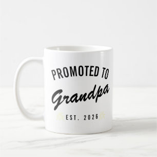 Caneca De Café Promovido a Avô Est. 2026
