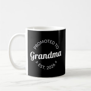 Caneca De Café Promovido À Avó Est. 2026 I