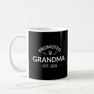 Caneca De Café Promovido À Avó Est. 2026 II