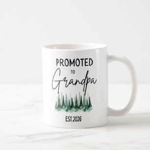 Caneca De Café Promovido a Avô Est 2026 Revelação de Gravidez do